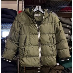 Michael Kors Puffy Winter Parka - Green Jacket - Size 8